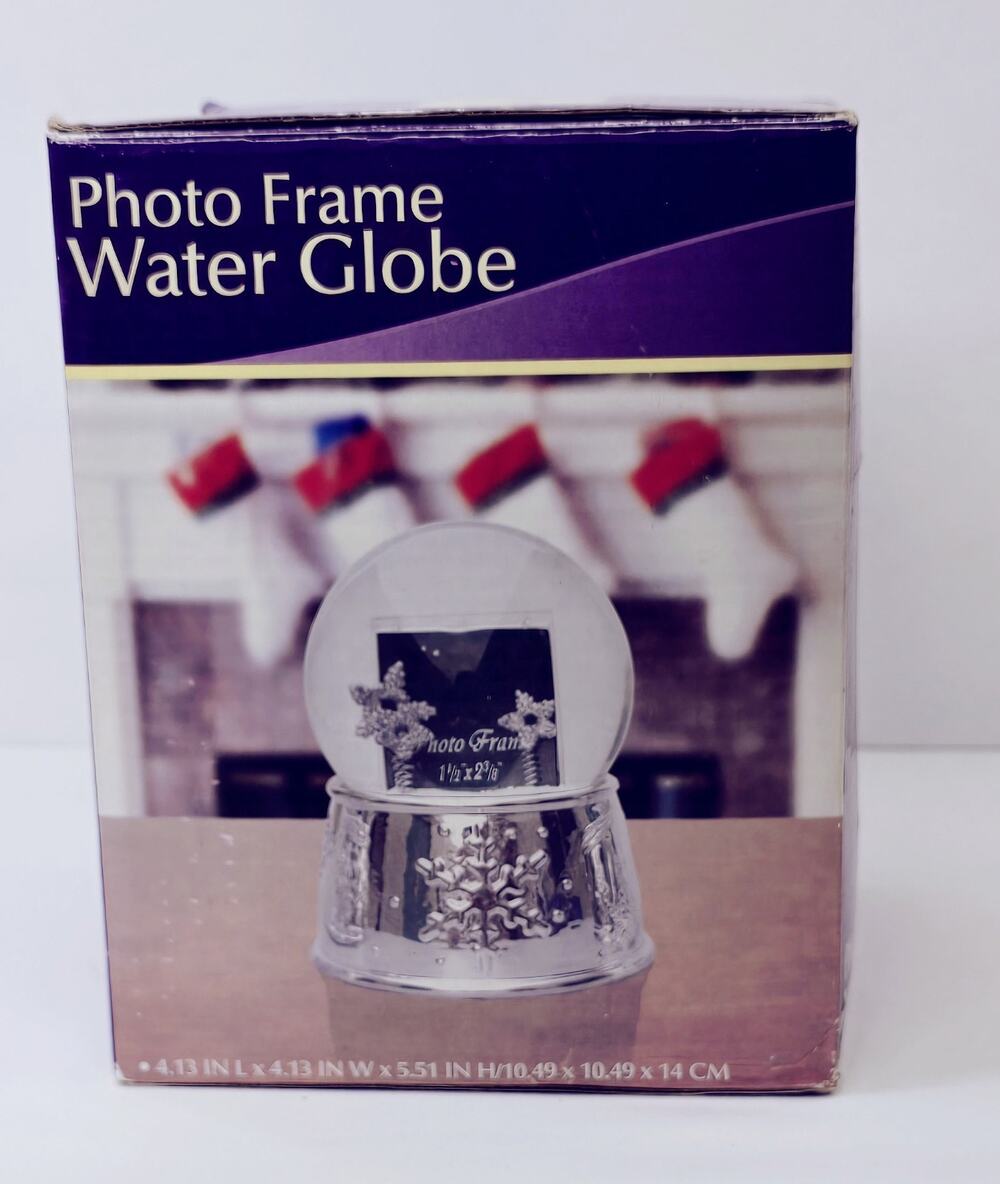 Photo Frame Water Globe